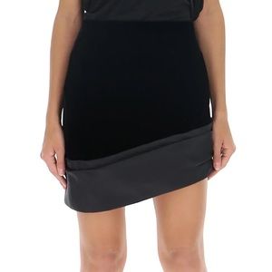 Saint Laurent Asymmetrical Mini Skirt